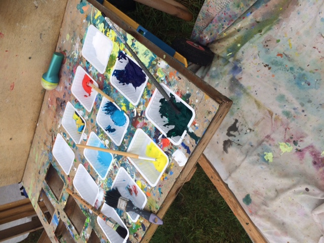 Paint colours used